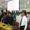 78 වන නිදහස් දින උළෙලට සමගාමීව මාතර මූලික රෝහල පිරිසිදු කර තීන්ත ආලේප කිරීම